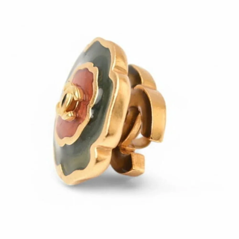 CHANEL Authentic Gold Earrings